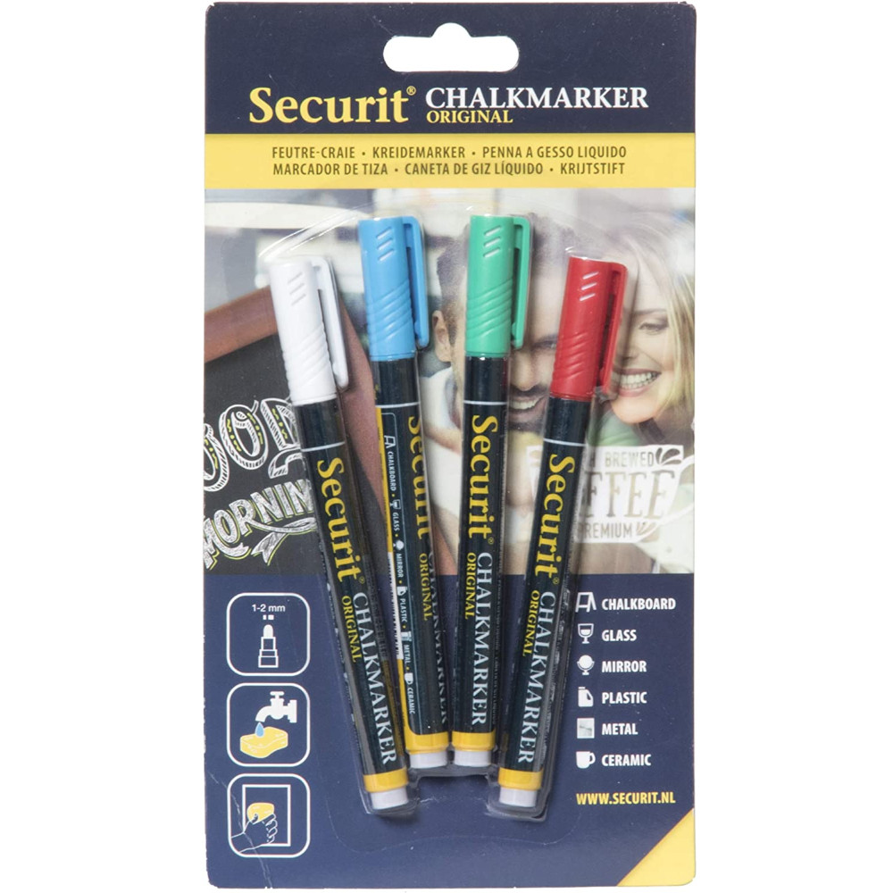 Liquid Chalk Markers (Pack of 4)