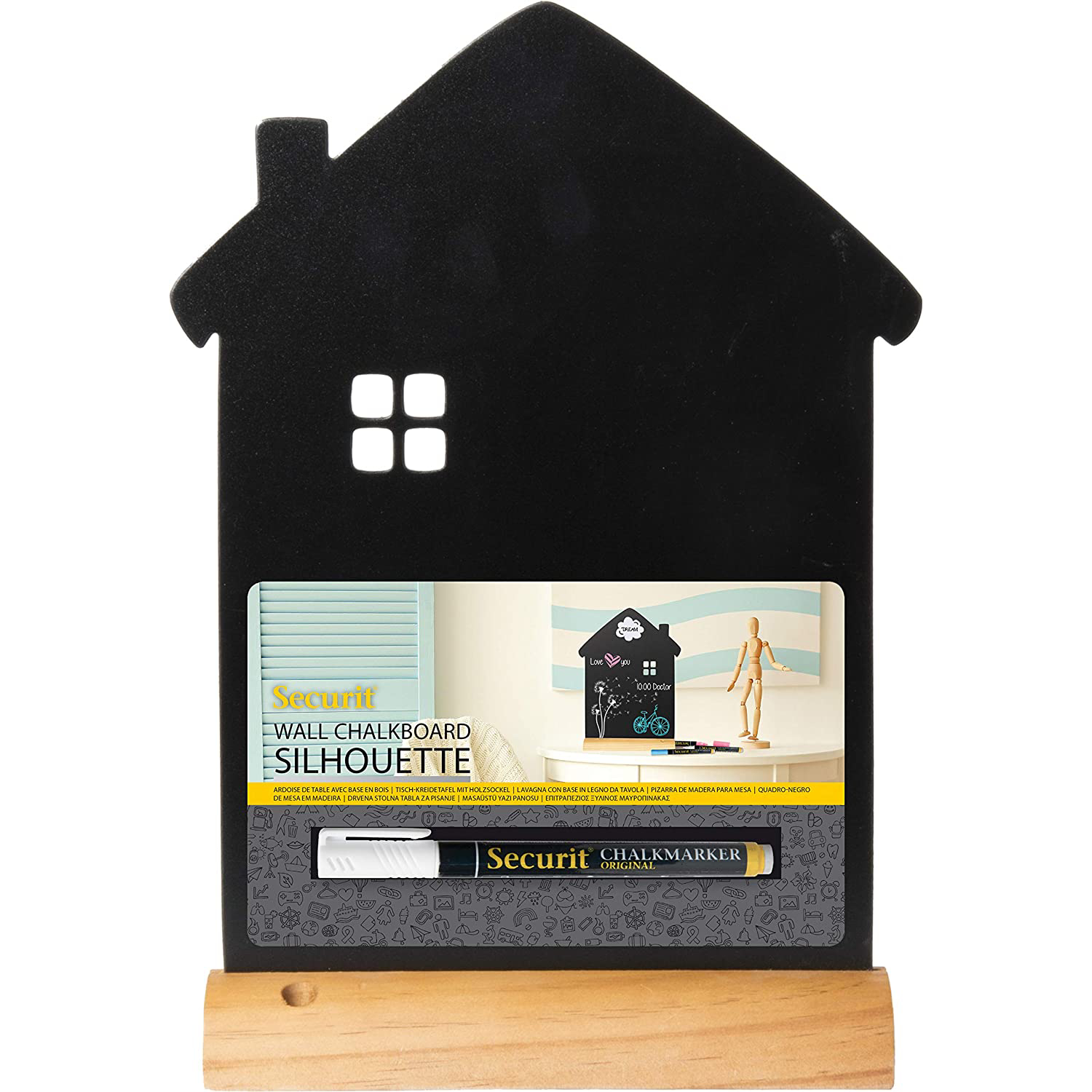 House Table Chalkboard (23 x 32cm)