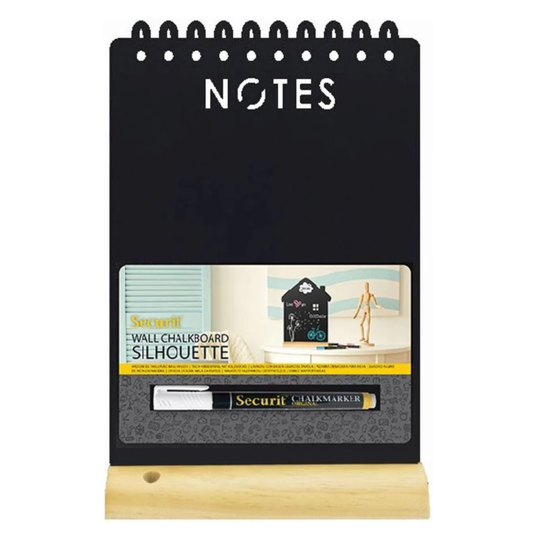 Notes Table Chalkboard (21 x 34cm)